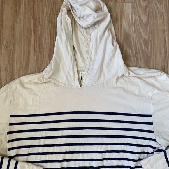 J. Crew Striped Chor Lightweight Sweatshirt - Picture 4 of 5
